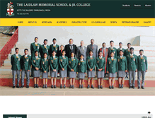 Tablet Screenshot of laidlawschool.org